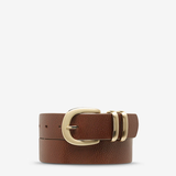 Status Anxiety Let It Be Belt Tan