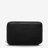 Status Anxiety Nowhere To Be Found Passport Wallet Black
