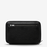 Status Anxiety Nowhere To Be Found Passport Wallet Black