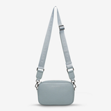 Status Anxiety Plunder Bag Powder Blue with Webbed Strap