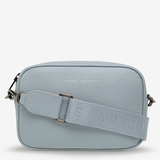 Status Anxiety Plunder Bag Powder Blue with Webbed Strap