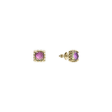 Stolen Girlfriends Club Baby Claw Earrings Mystic Quartz Gold Plated