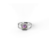 Stolen Girlfriends Club Baby Claw Ring Mystic Quartz