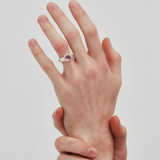 Stolen Girlfriends Club Baby Claw Ring Mystic Quartz