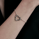 Stolen Girlfriends Club Entwined Bracelet Silver