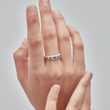 Stolen Girlfriends Club Halo Cluster Ring Mystic Quartz