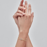 Stolen Girlfriends Club Love Claw Bracelet Mystic Quartz Gold Plated