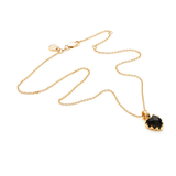 Stolen Girlfriends Club Love Claw Necklace Onyx Gold Plated