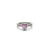 Stolen Girlfriends Club Mini Claw Ring Mystic Quartz