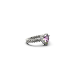 Stolen Girlfriends Club Mini Claw Ring Mystic Quartz