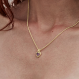 Stolen Girlfriends Club Mini Love Claw Necklace Mystic Quartz Gold Plated