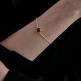 Stolen Girlfriends Club Garnet Talon Bracelet - Gold