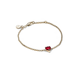 Stolen Girlfriends Club Garnet Talon Bracelet - Gold