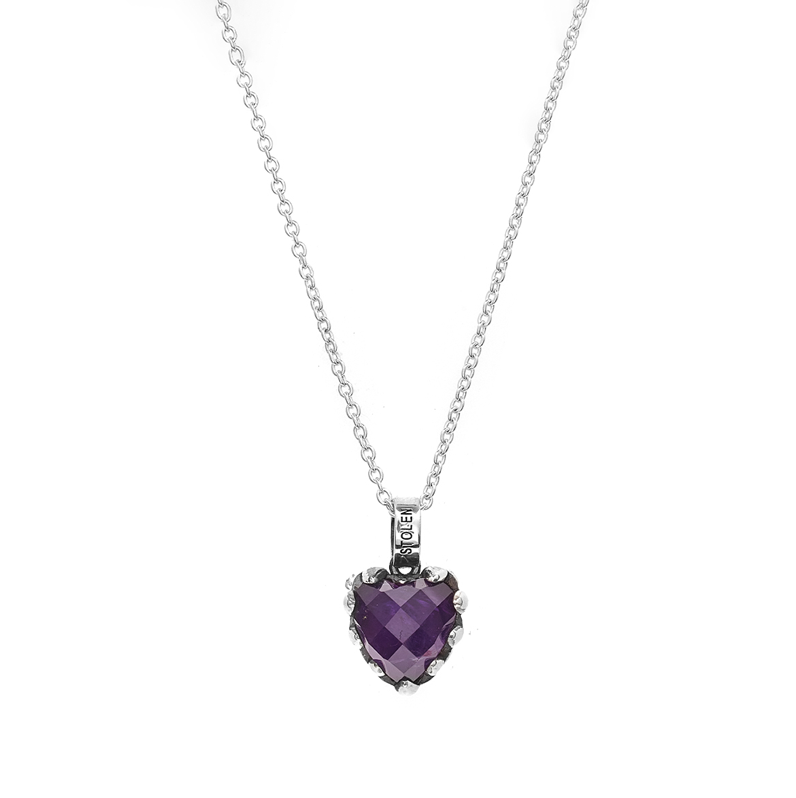 Stolen Girlfriends Club Love Claw Necklace - Amethyst