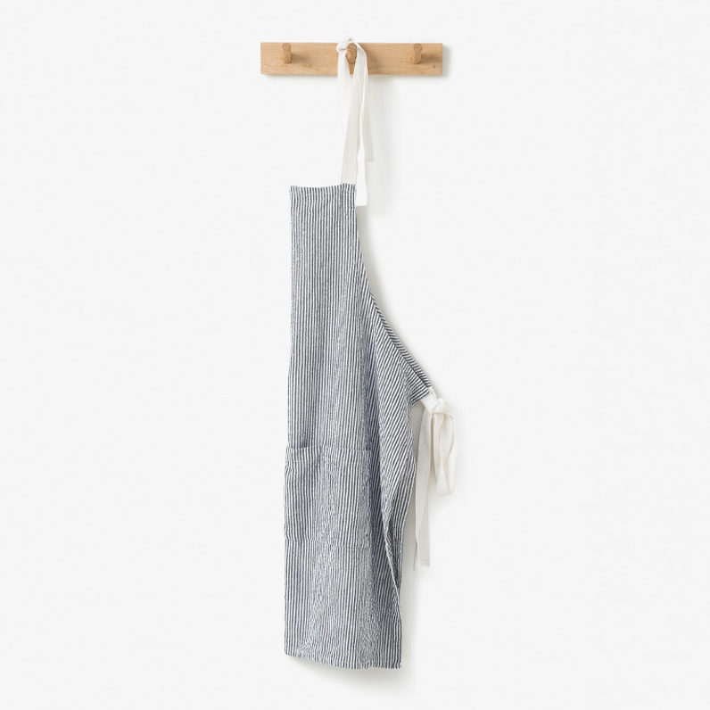 Citta Stripe Washed Cotton Apron