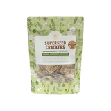 Super Seed Garlic & Rosemary Crackers