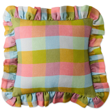 Kip & Co Florida Tartan Cushion