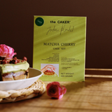 The Caker Matcha Cherry