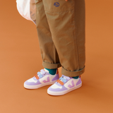 Veja V-10 Leather Cashew Multico Orchid
