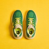 Veja Canary Elastic Laces Alveomesh Emeraude Mimosa