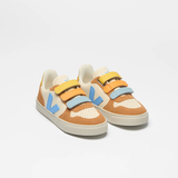 Veja V-10 Leather Cashew Aqua Umber