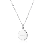 Linda Tahija Taurus Zodiac Figaro Necklace Silver