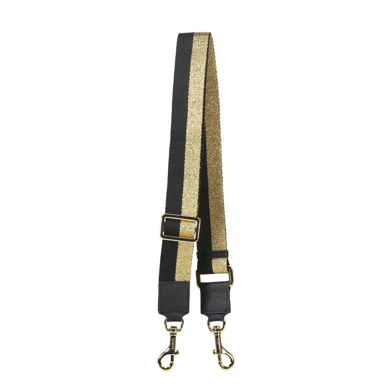 Saben Feature Strap Gold/Black Wide