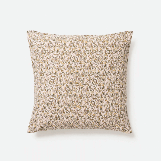 Citta Wildflower Linen Euro Pillowcase  Ivy/Multi