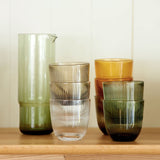 Citta Rib Tumbler Amber 320ml