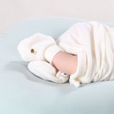 Dimples Merino Booties | Cream Bee