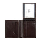 Status Anxiety Nathaniel Wallet Chocolate