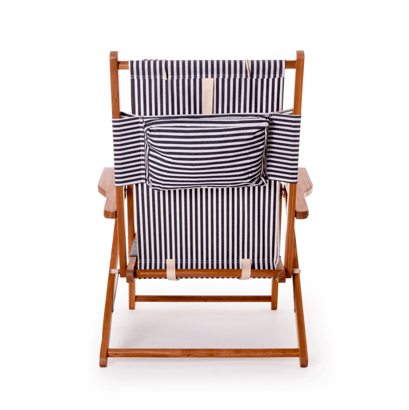 Business & Pleasure Tommy Chair - Lauren's Navy Stripe