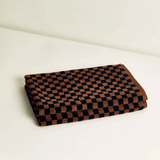 Baina Beppu Organic Cotton Bath Mat Tabac/Noir