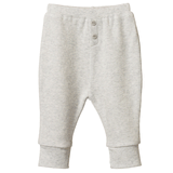 Nature Baby Waffle Pants Light Grey Marle
