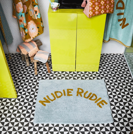 Sage & Clare Nudie Rudie Bath Mat - Chambray