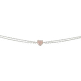 Stolen Girlfriends Club Love Claw Bracelet Rose Quartz