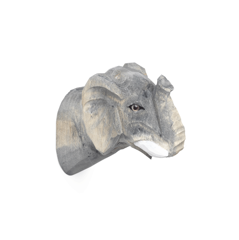 Ferm Living Animal Hand-carved Hook Elephant