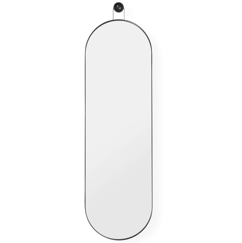 Ferm Living Poise Oval Mirror - Black