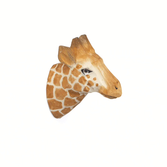 Ferm Living Animal Hand-carved Hook Giraffe
