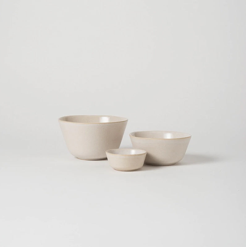 Citta Finch Cereal Bowl White/Natural