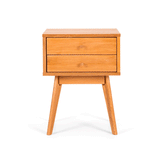 Oak 2 Drawer Bedsides