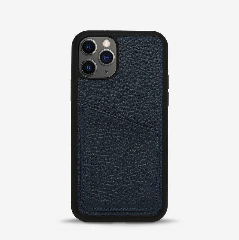 Status Anxiety Who's Who iPhone Case - Navy
