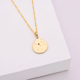 Linda Tahija Sagittarius Zodiac Figaro Necklace Gold