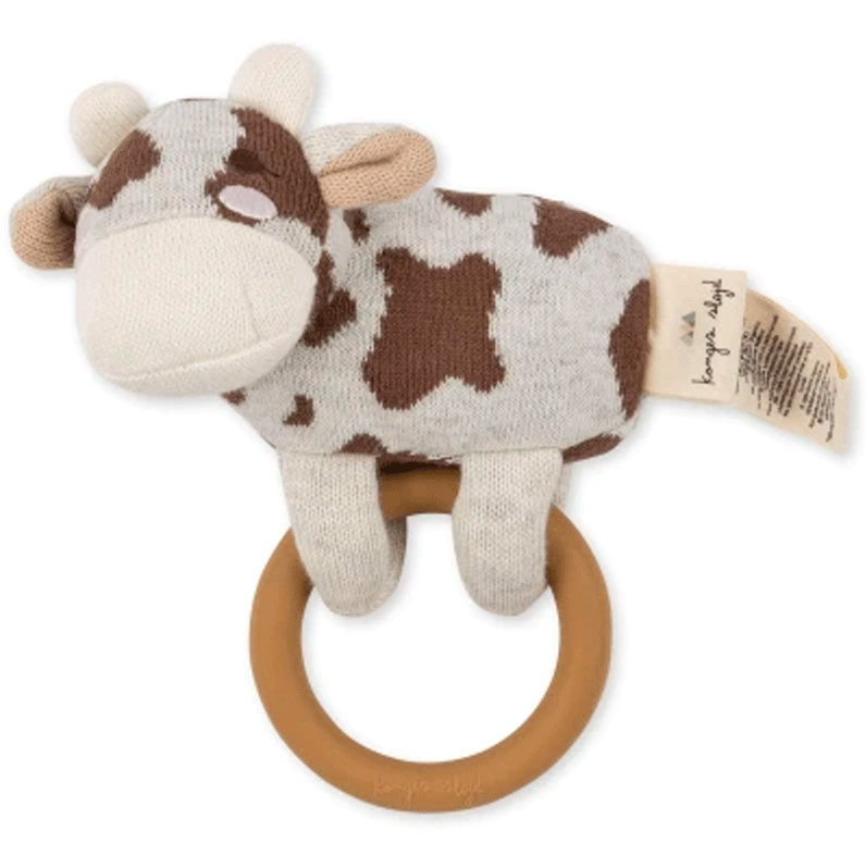 Konges Slojd Activity Knit Ring Cow