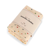 Konges Sløjd 3 Pack Muslin Cloths Hearts
