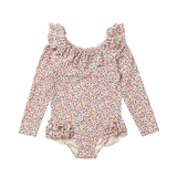Konges Sløjd Mimi Long Sleeve Swimsuit Marche De Fleur