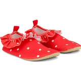 Konges Sløyd Manuca Swim Frill Shoes Red Dot