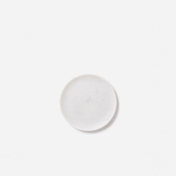 Citta Ora Round Marble Dish White L