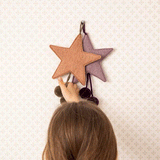 Muskhane Pom Pom Star Felt/Wool Quartz Pink/Cumulus
