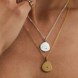 Linda Tahija Scorpio Zodiac Figaro Necklace Gold